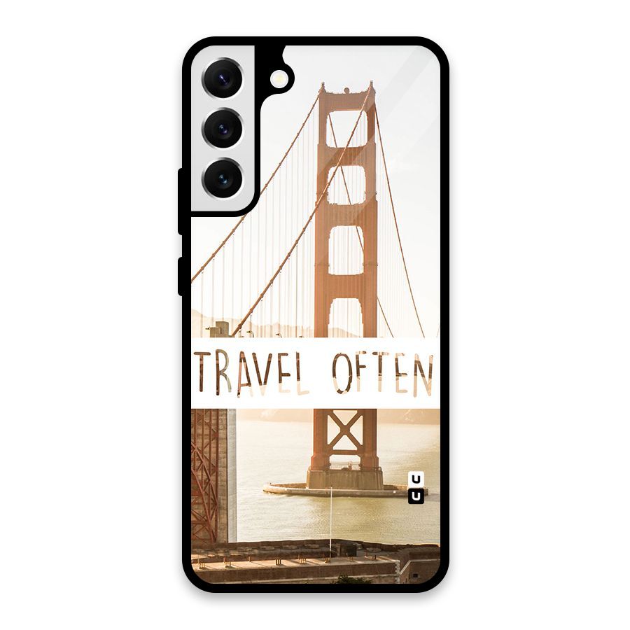 Travel Often Glass Back Case for Galaxy S22 Plus 5G