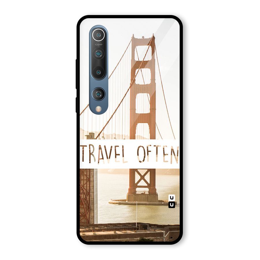 Travel Often Glass Back Case for Mi 10