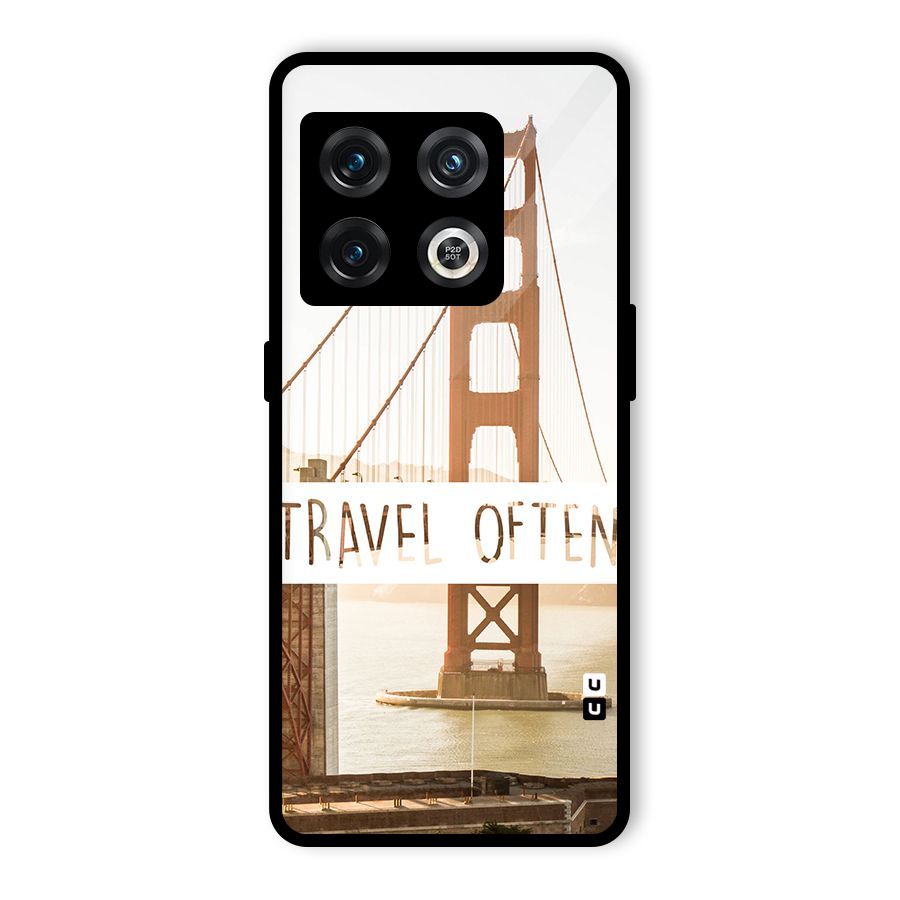 Travel Often Glass Back Case for OnePlus 10 Pro 5G