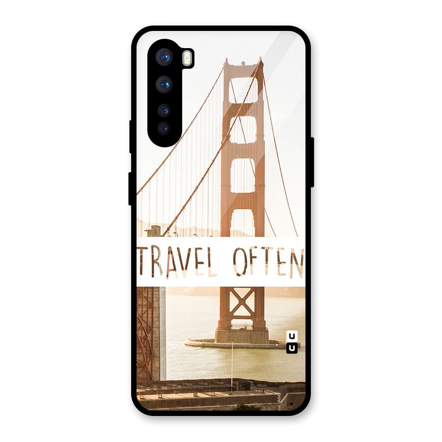 Travel Often Glass Back Case for OnePlus Nord