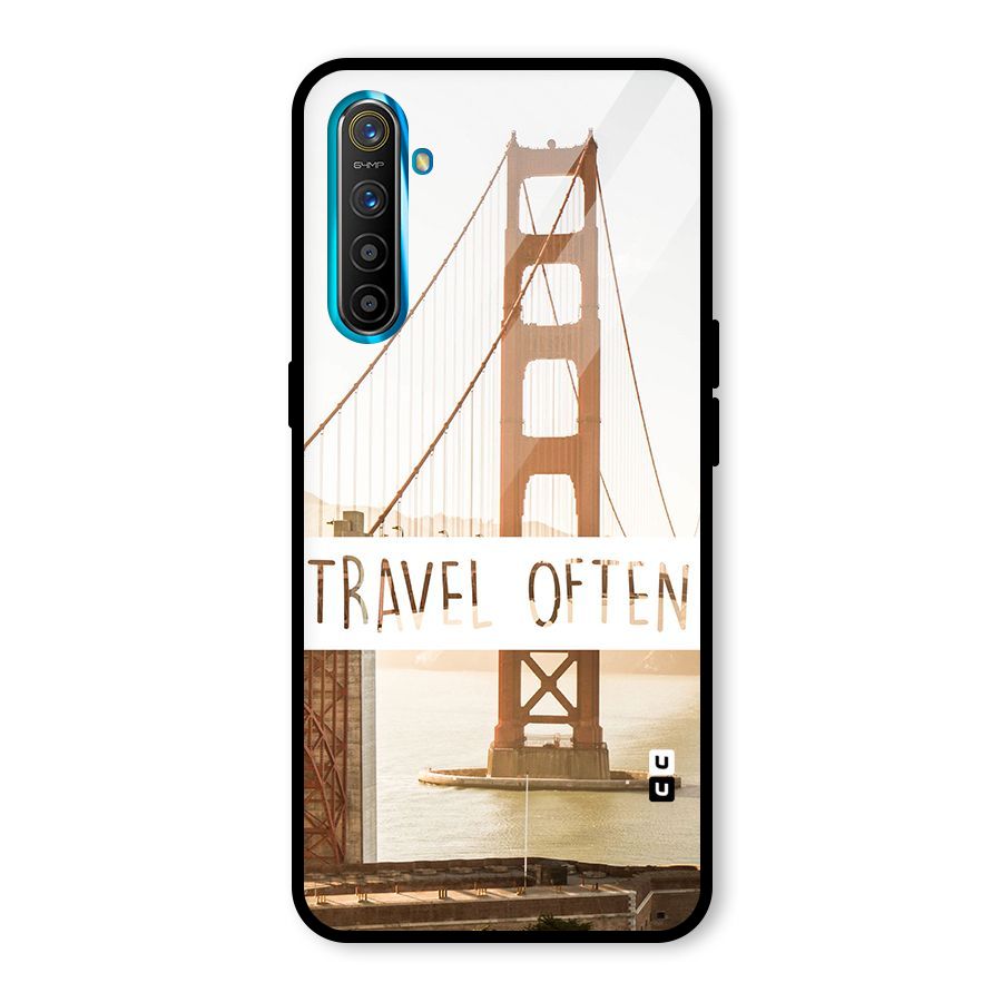 Travel Often Glass Back Case for Realme X2