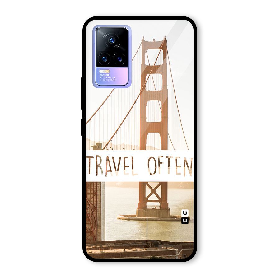 Travel Often Glass Back Case for Vivo Y73