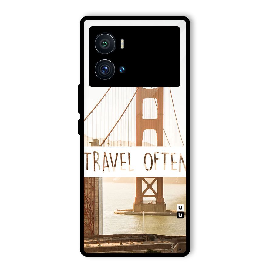 Travel Often Glass Back Case for Vivo iQOO 9 Pro