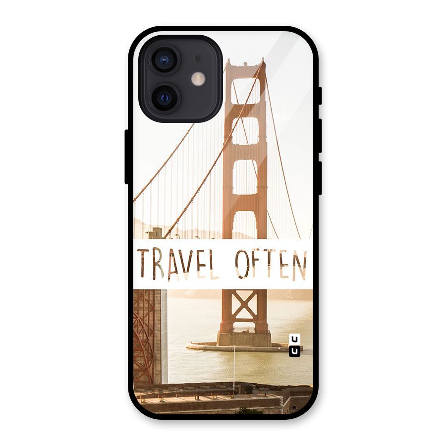 Travel Often Glass Back Case for iPhone 12
