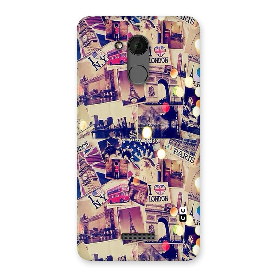 Travel Pictures Back Case for Coolpad Note 5
