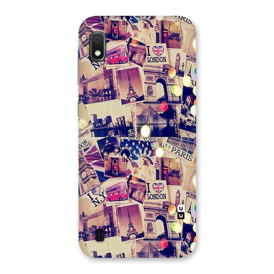 Travel Pictures Back Case for Galaxy A10