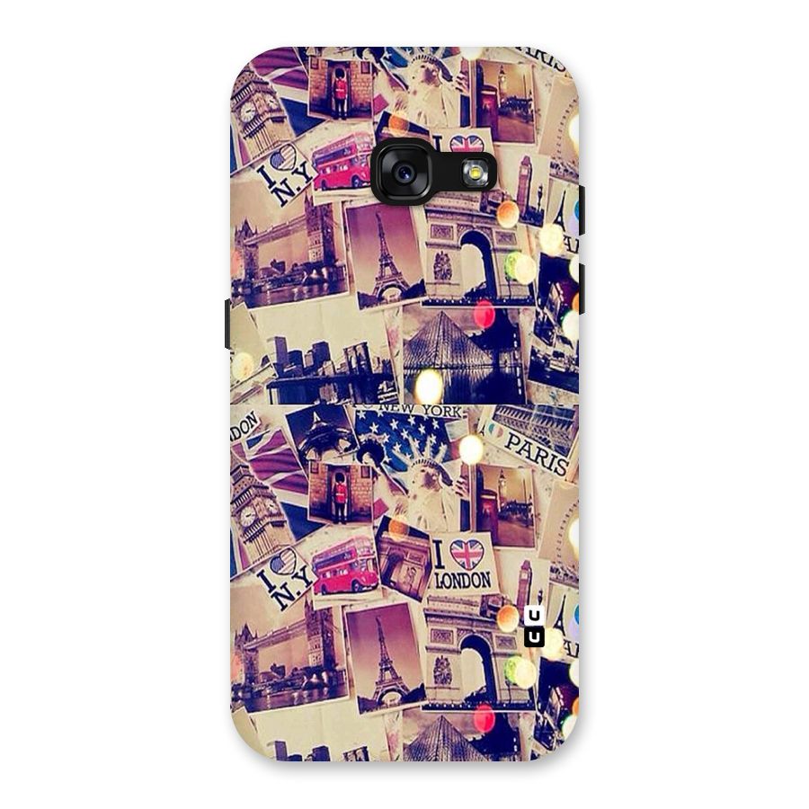 Travel Pictures Back Case for Galaxy A3 (2017)