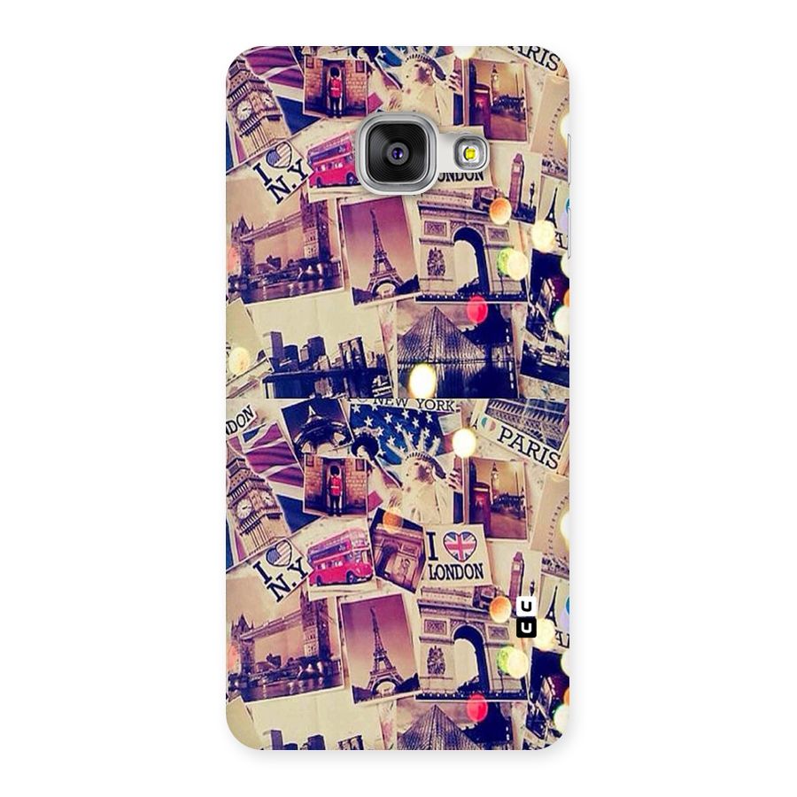 Travel Pictures Back Case for Galaxy A3 2016