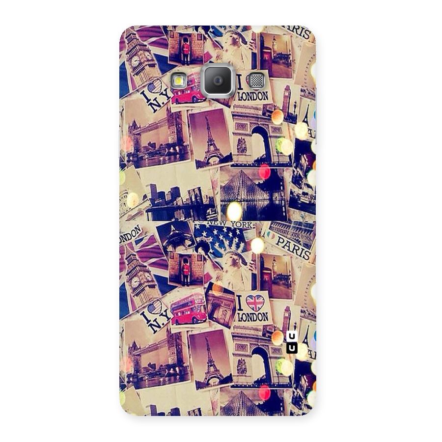 Travel Pictures Back Case for Galaxy A7