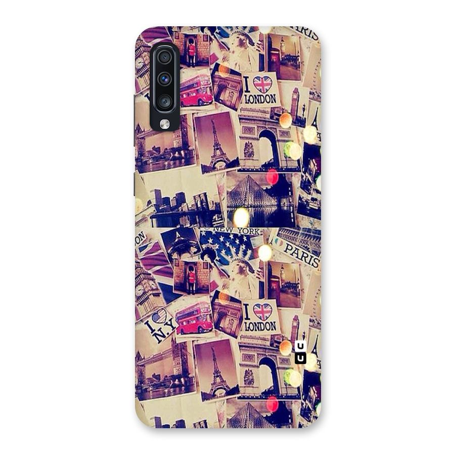Travel Pictures Back Case for Galaxy A70