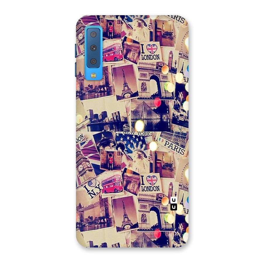 Travel Pictures Back Case for Galaxy A7 (2018)