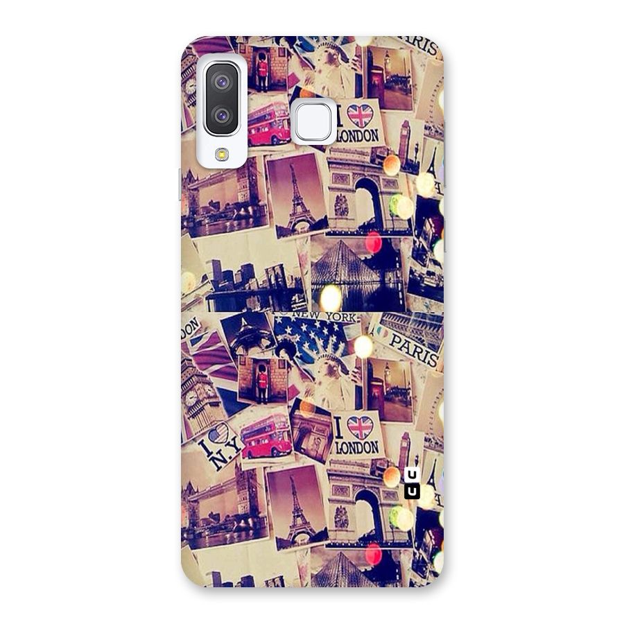 Travel Pictures Back Case for Galaxy A8 Star