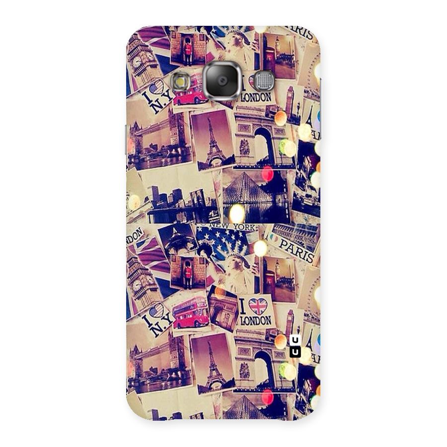 Travel Pictures Back Case for Galaxy E7