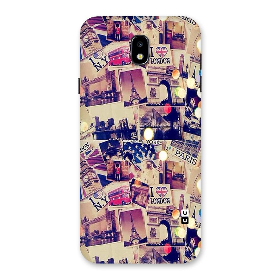 Travel Pictures Back Case for Galaxy J7 Pro