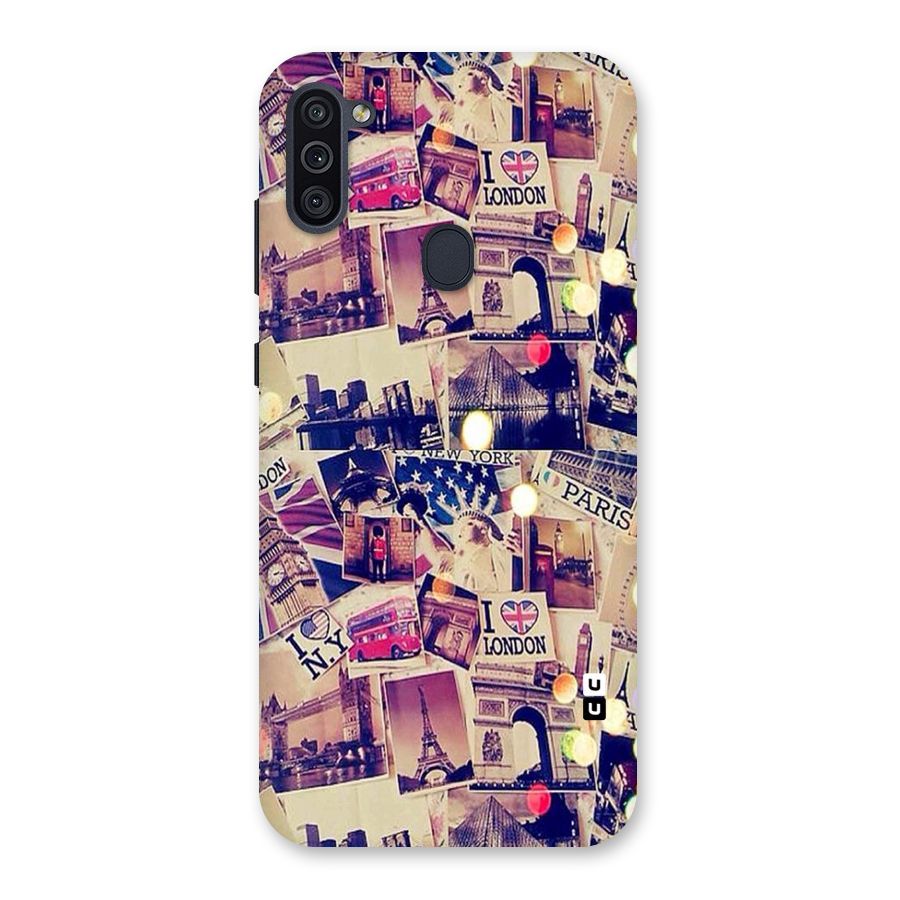 Travel Pictures Back Case for Galaxy M11