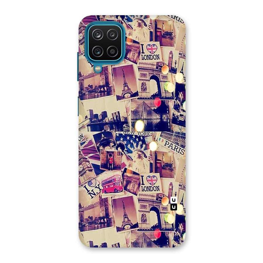 Travel Pictures Back Case for Galaxy M12