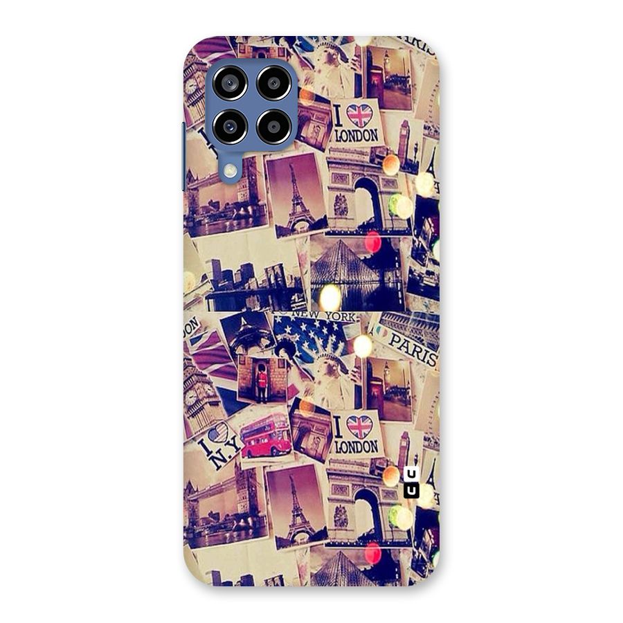 Travel Pictures Back Case for Galaxy M53 5G