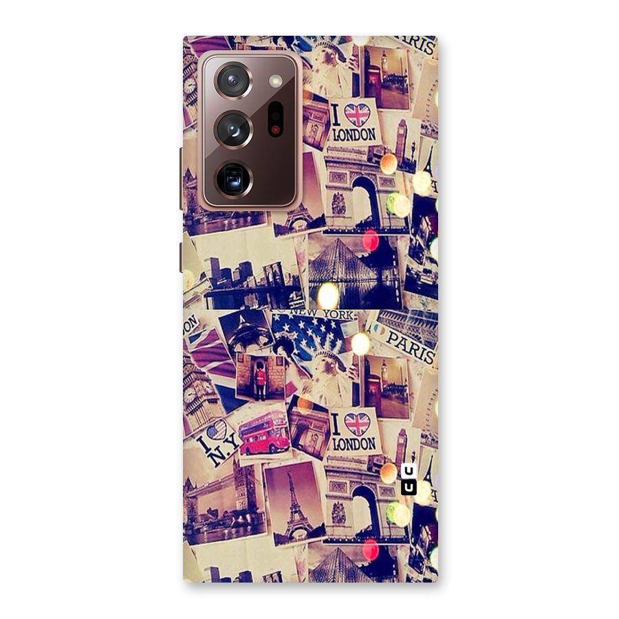 Travel Pictures Back Case for Galaxy Note 20 Ultra