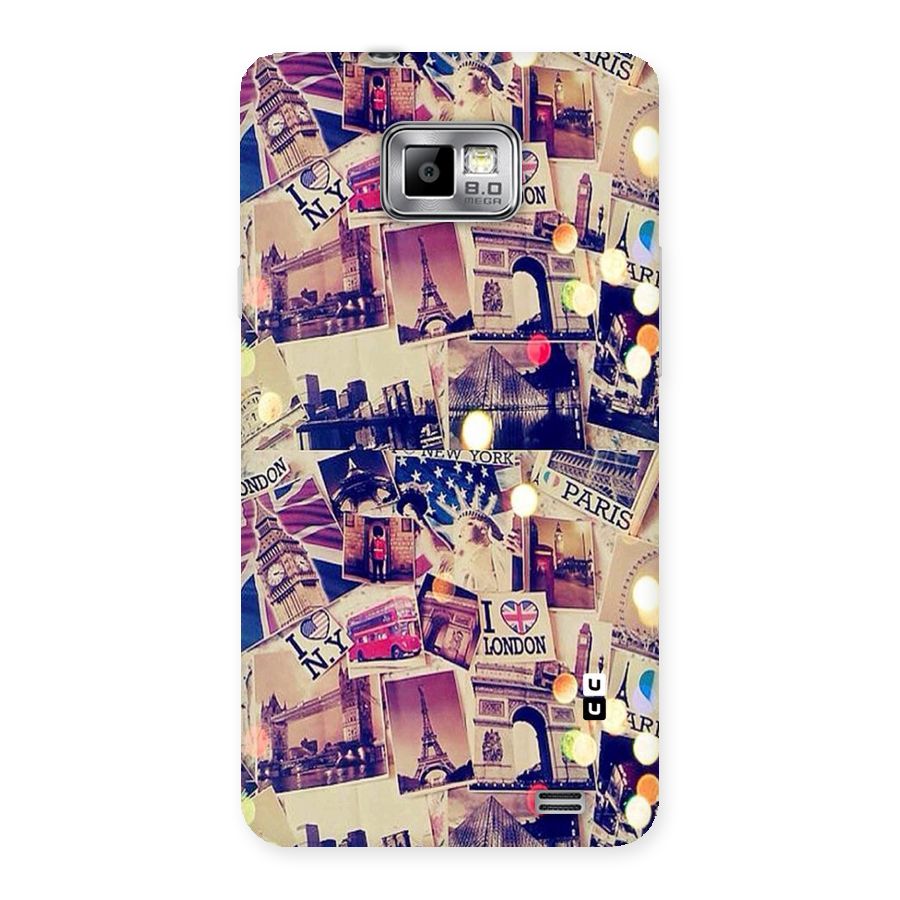 Travel Pictures Back Case for Galaxy S2