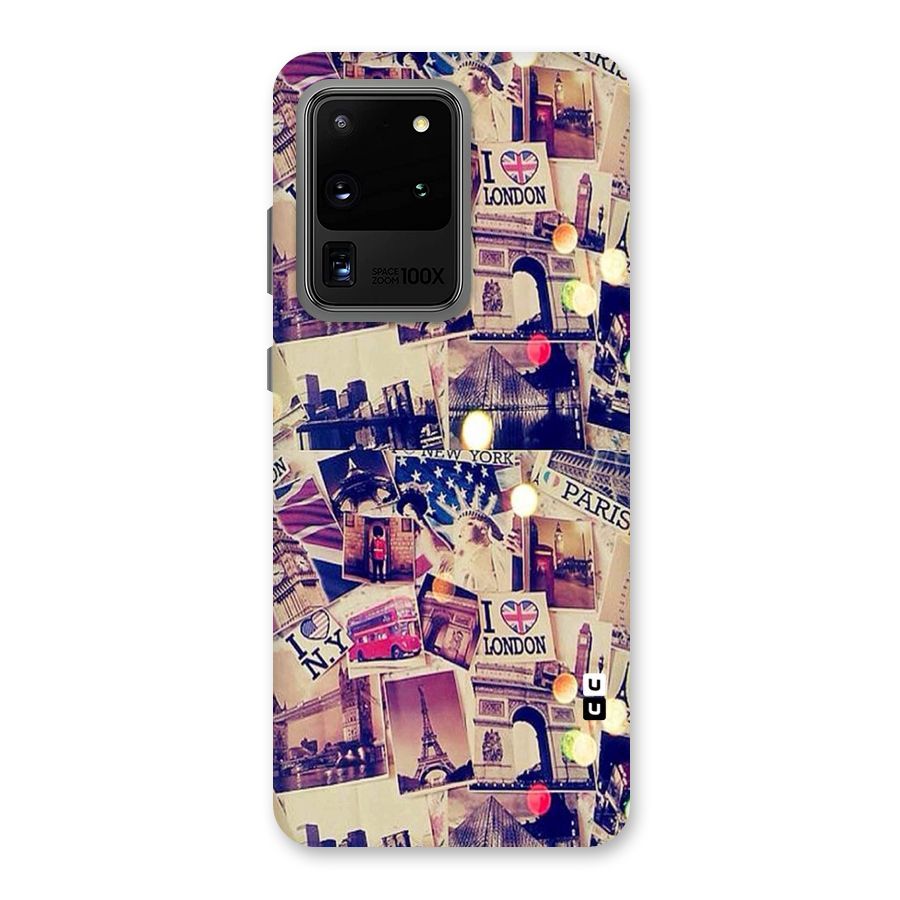 Travel Pictures Back Case for Galaxy S20 Ultra