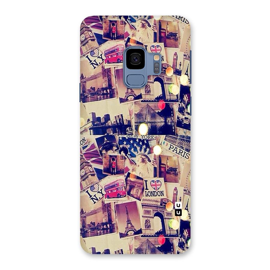 Travel Pictures Back Case for Galaxy S9