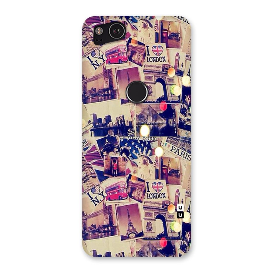 Travel Pictures Back Case for Google Pixel 2