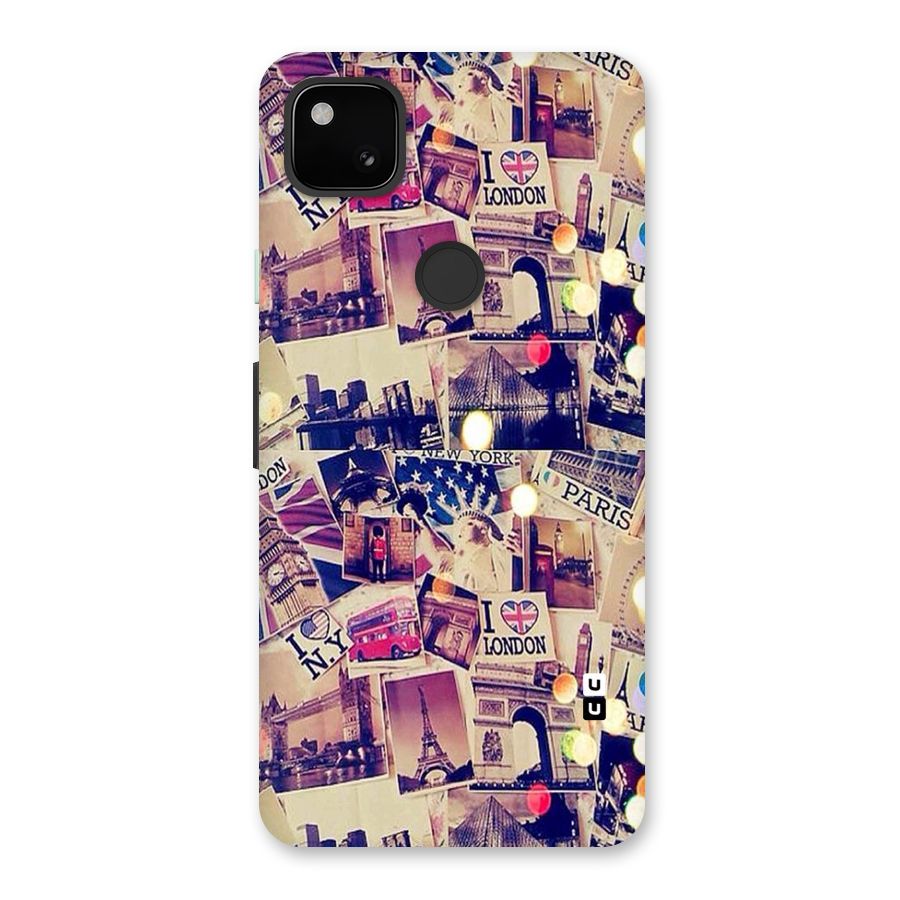 Travel Pictures Back Case for Google Pixel 4a