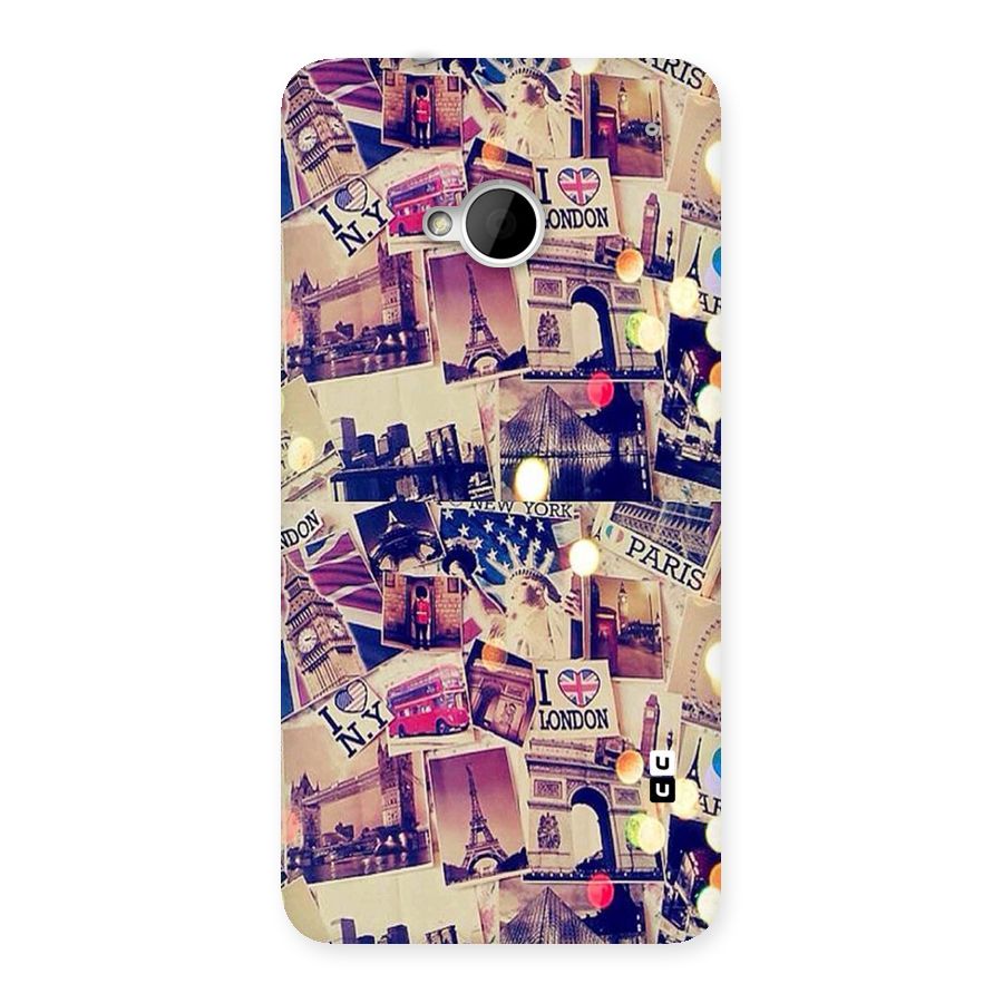 Travel Pictures Back Case for HTC One M7