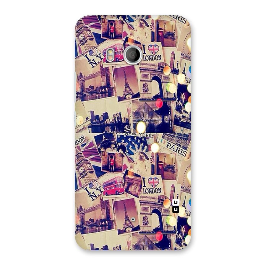 Travel Pictures Back Case for HTC U11