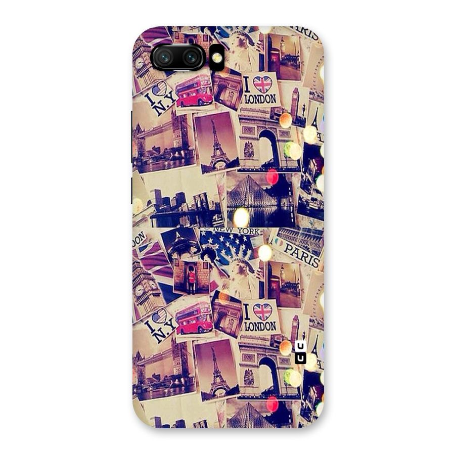Travel Pictures Back Case for Honor 10