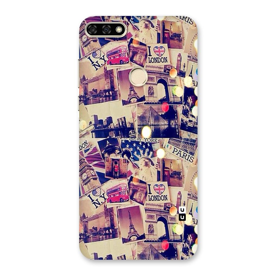 Travel Pictures Back Case for Honor 7A