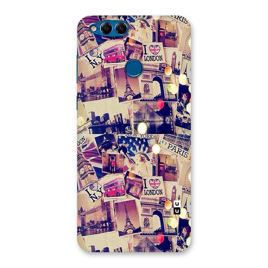 Travel Pictures Back Case for Honor 7X