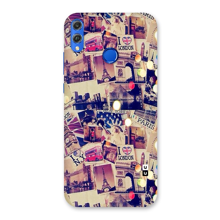 Travel Pictures Back Case for Honor 8X