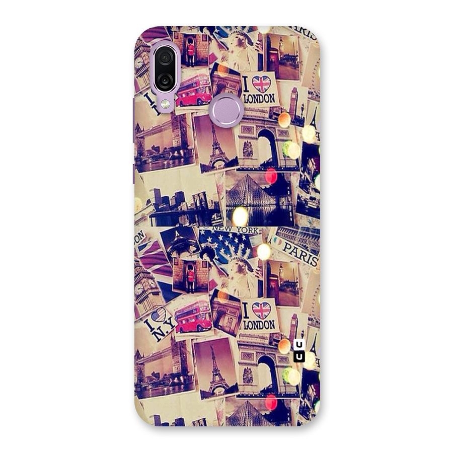 Travel Pictures Back Case for Honor Play