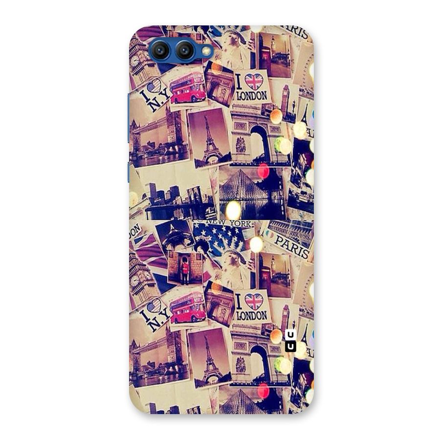 Travel Pictures Back Case for Honor View 10