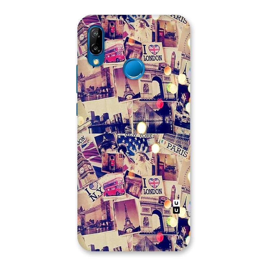 Travel Pictures Back Case for Huawei P20 Lite