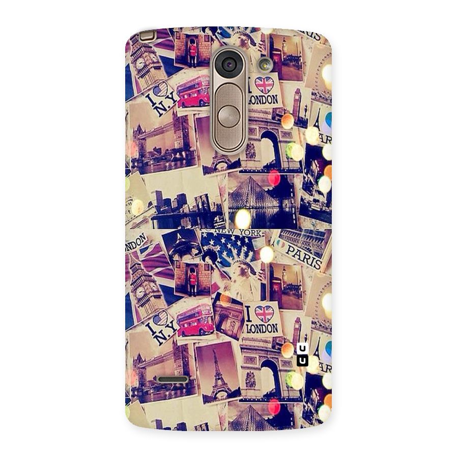 Travel Pictures Back Case for LG G3 Stylus