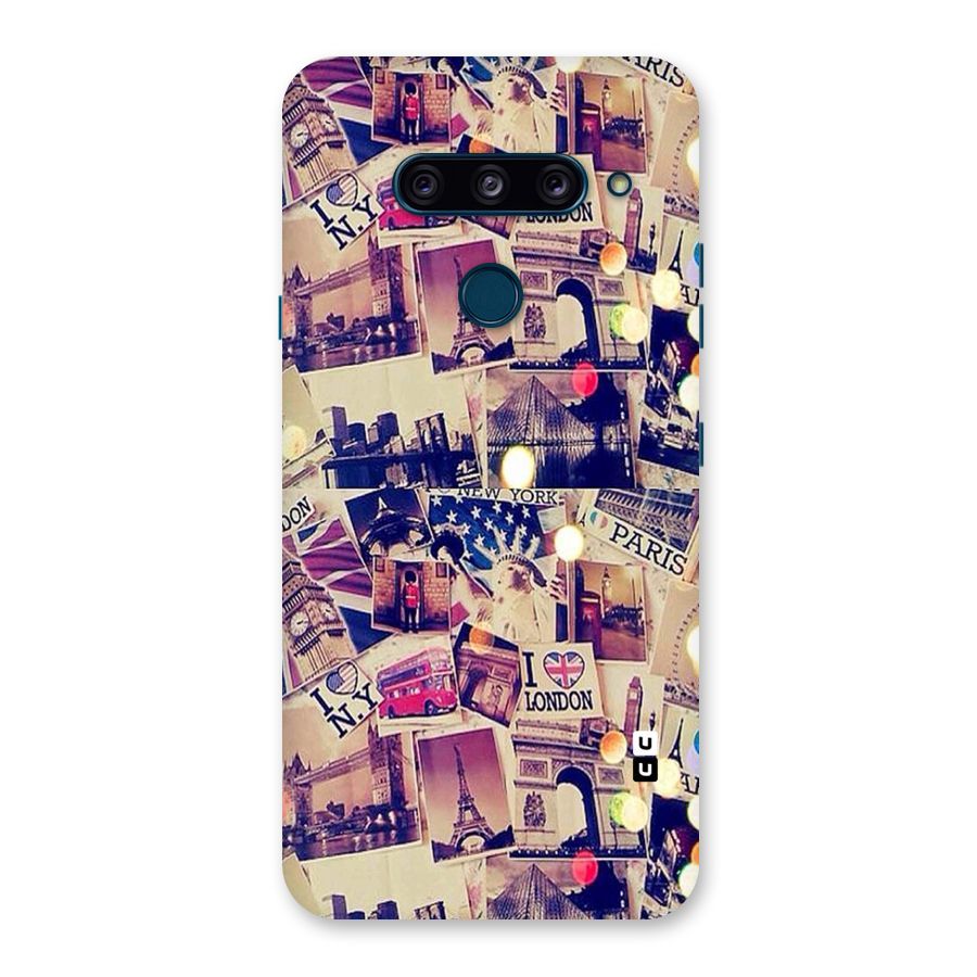 Travel Pictures Back Case for LG  V40 ThinQ