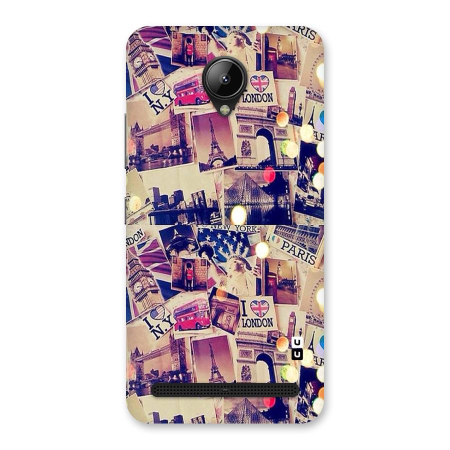Travel Pictures Back Case for Lenovo C2