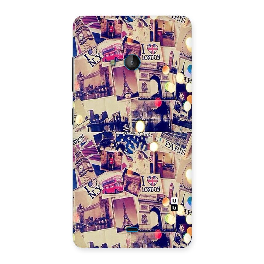 Travel Pictures Back Case for Lumia 540