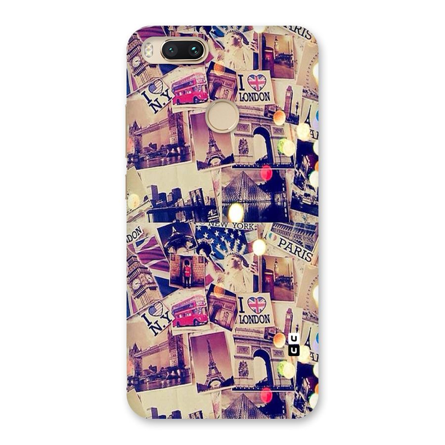 Travel Pictures Back Case for Mi A1