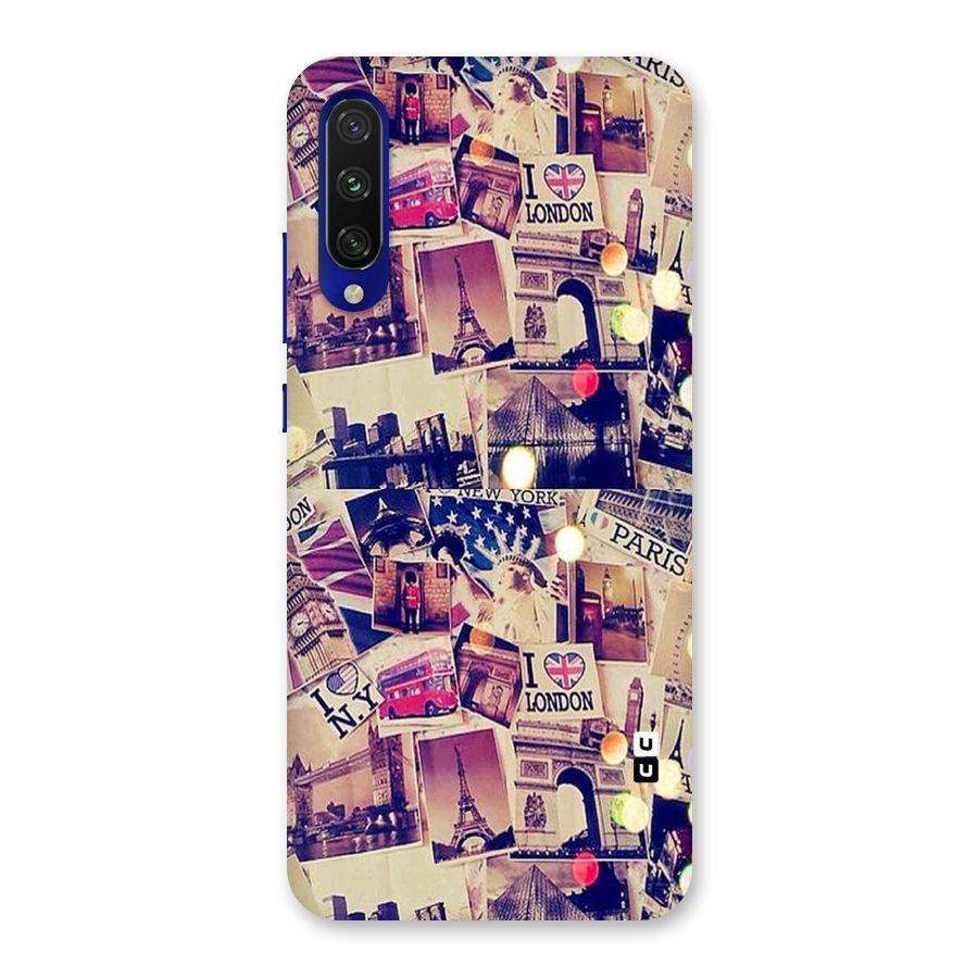 Travel Pictures Back Case for Mi A3