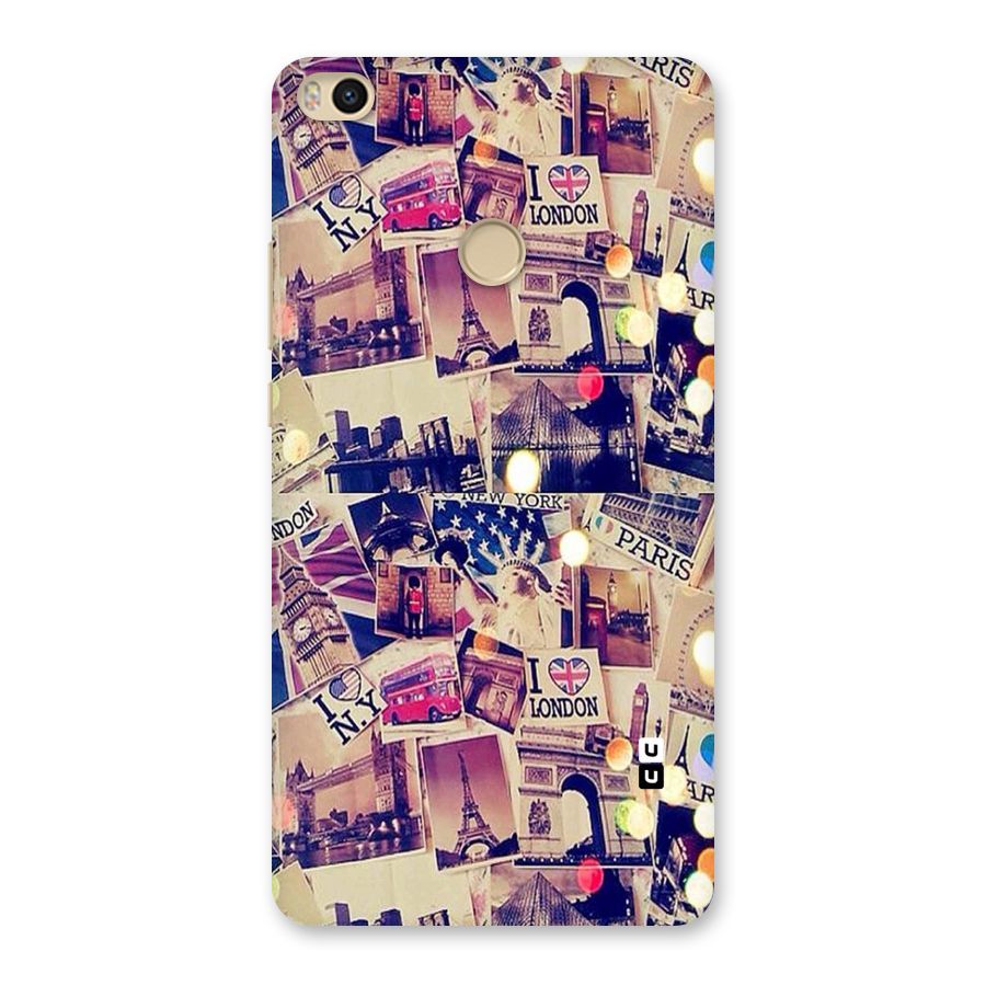 Travel Pictures Back Case for Mi Max 2