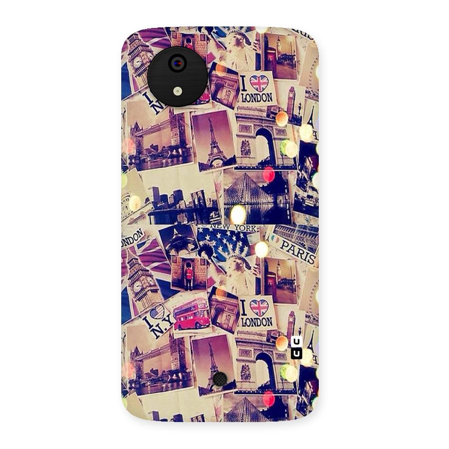 Travel Pictures Back Case for Micromax Canvas A1