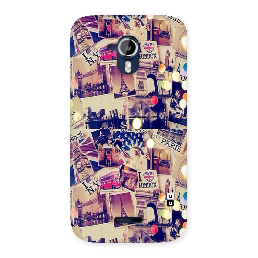 Travel Pictures Back Case for Micromax Canvas Magnus A117