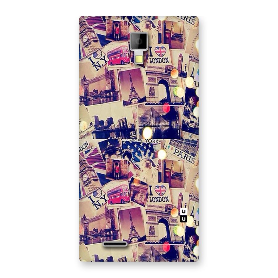 Travel Pictures Back Case for Micromax Canvas Xpress A99