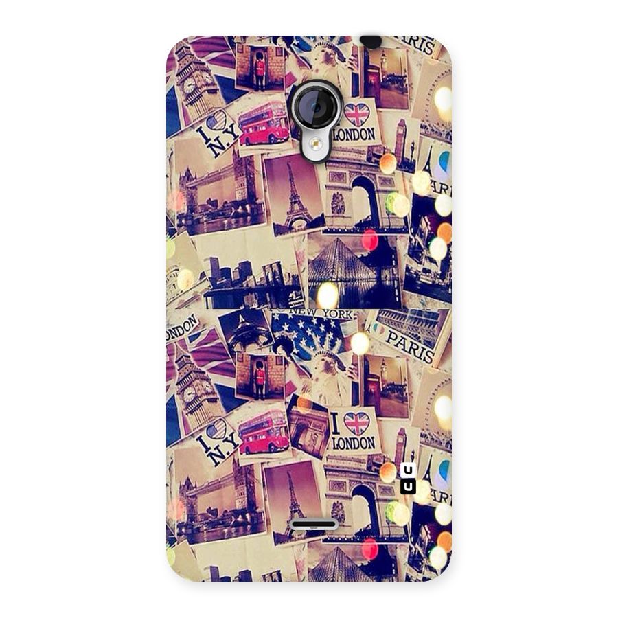 Travel Pictures Back Case for Micromax Unite 2 A106