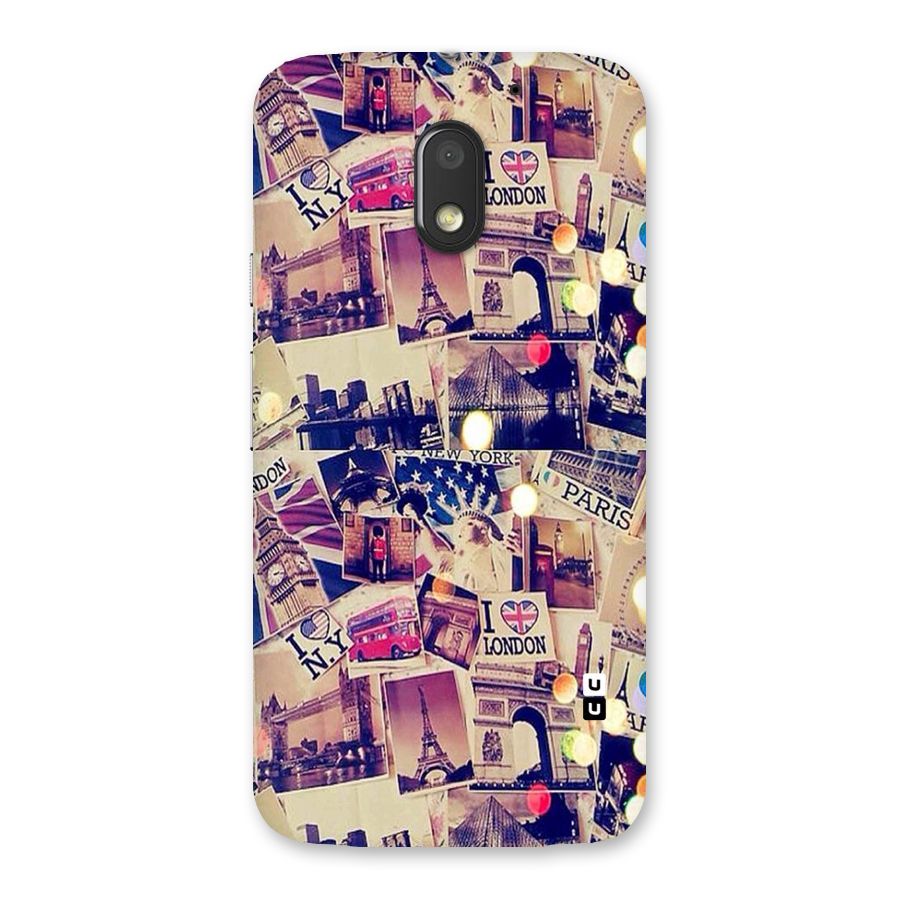 Travel Pictures Back Case for Moto E3 Power