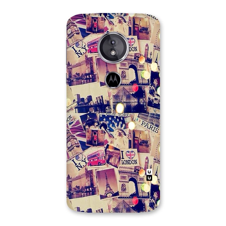 Travel Pictures Back Case for Moto E5