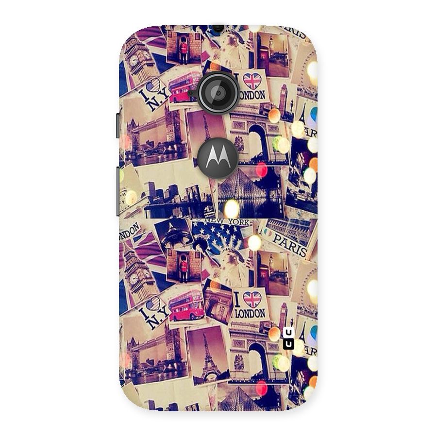 Travel Pictures Back Case for Moto E 2nd Gen